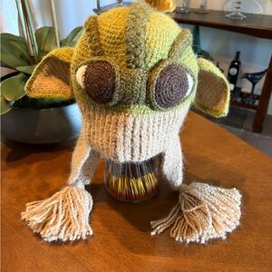 Peruvian Trading Company Gray Knit Yoda Hat